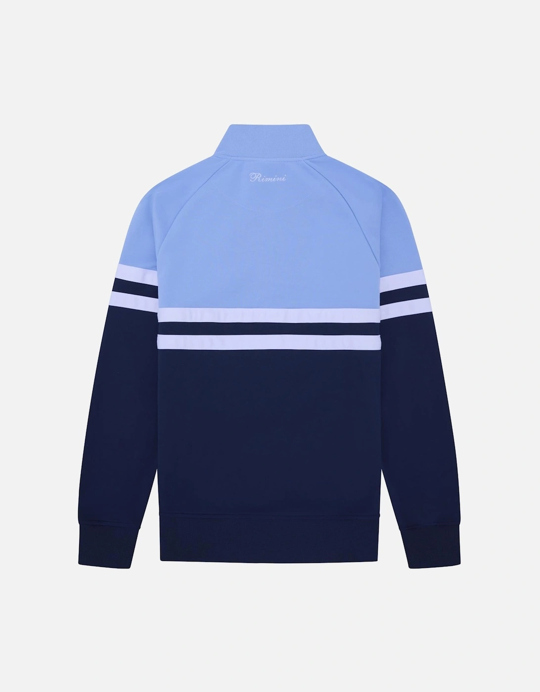 Rimini Track Top - Light Blue/Navy