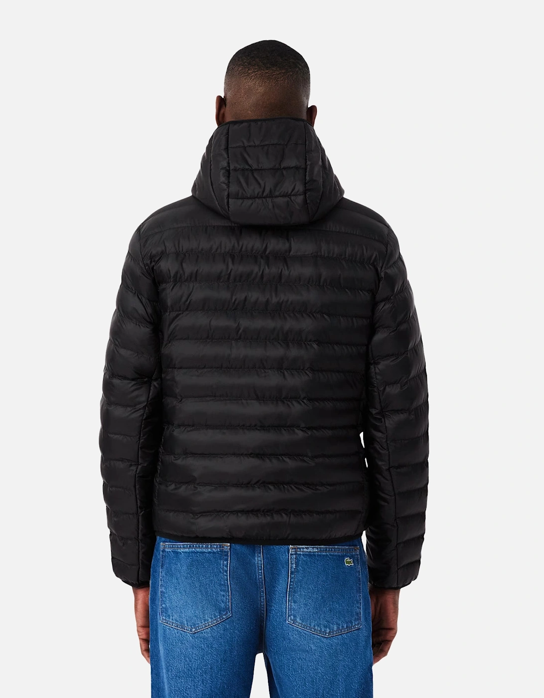 Quilted Puffer Jacket Black