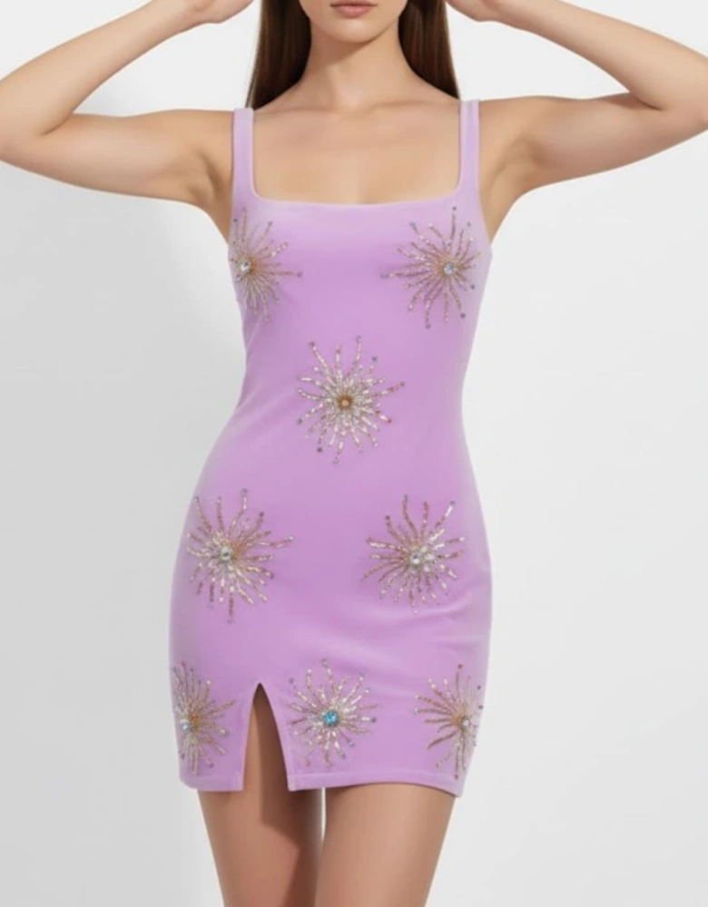 Callie Dress - Purple