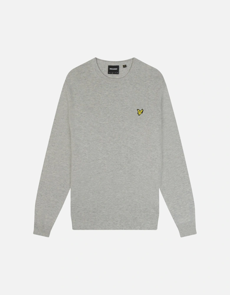 Cotton Merino Crew Jumper