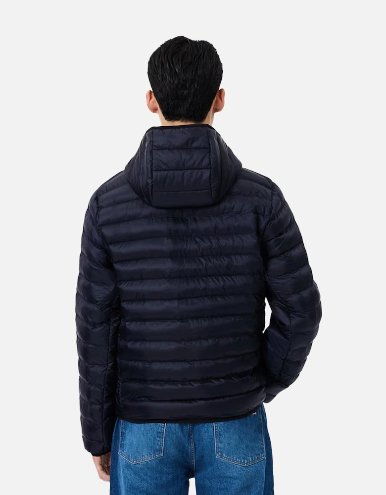 Quilted Puffer Jacket Navy