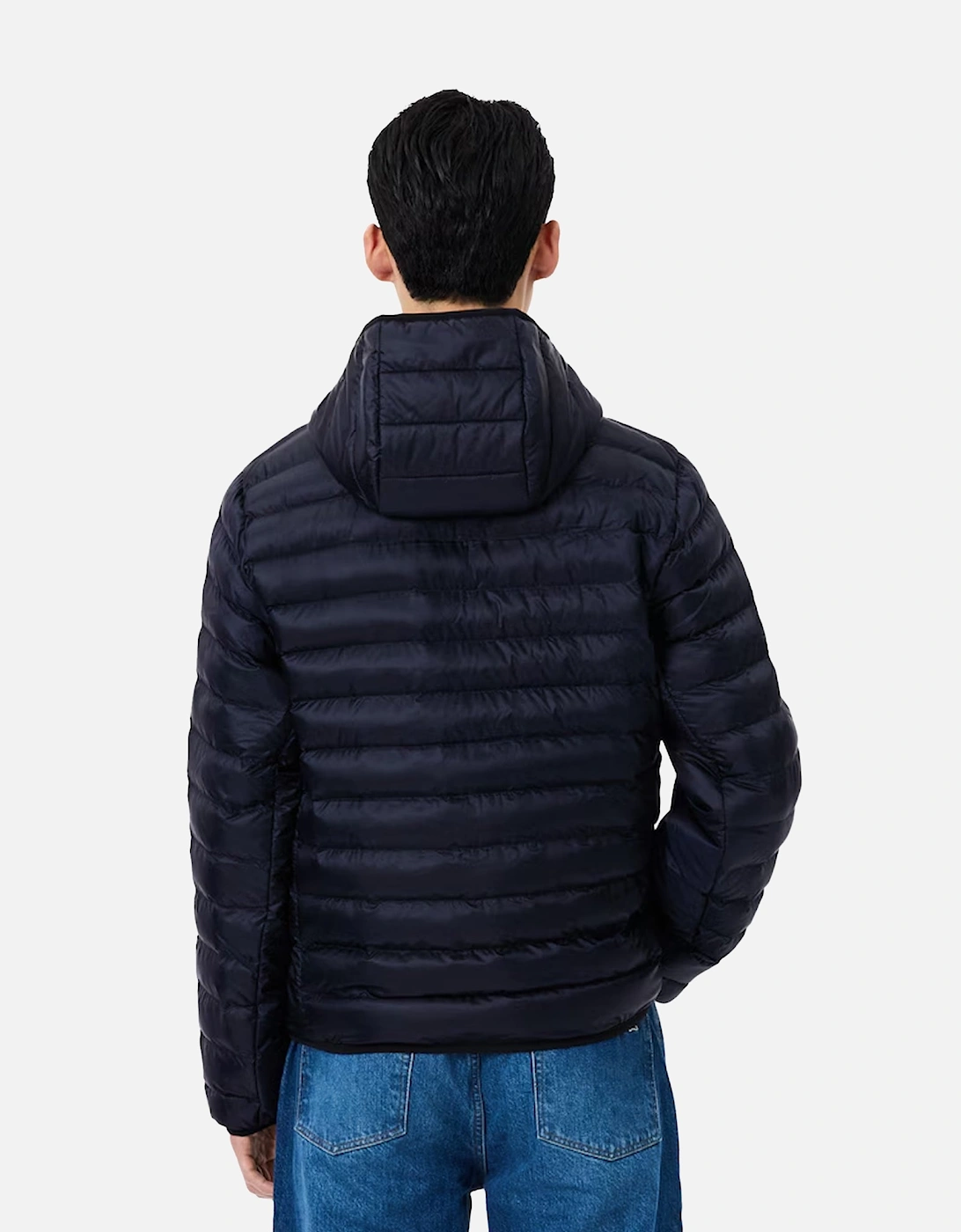 Quilted Puffer Jacket Navy