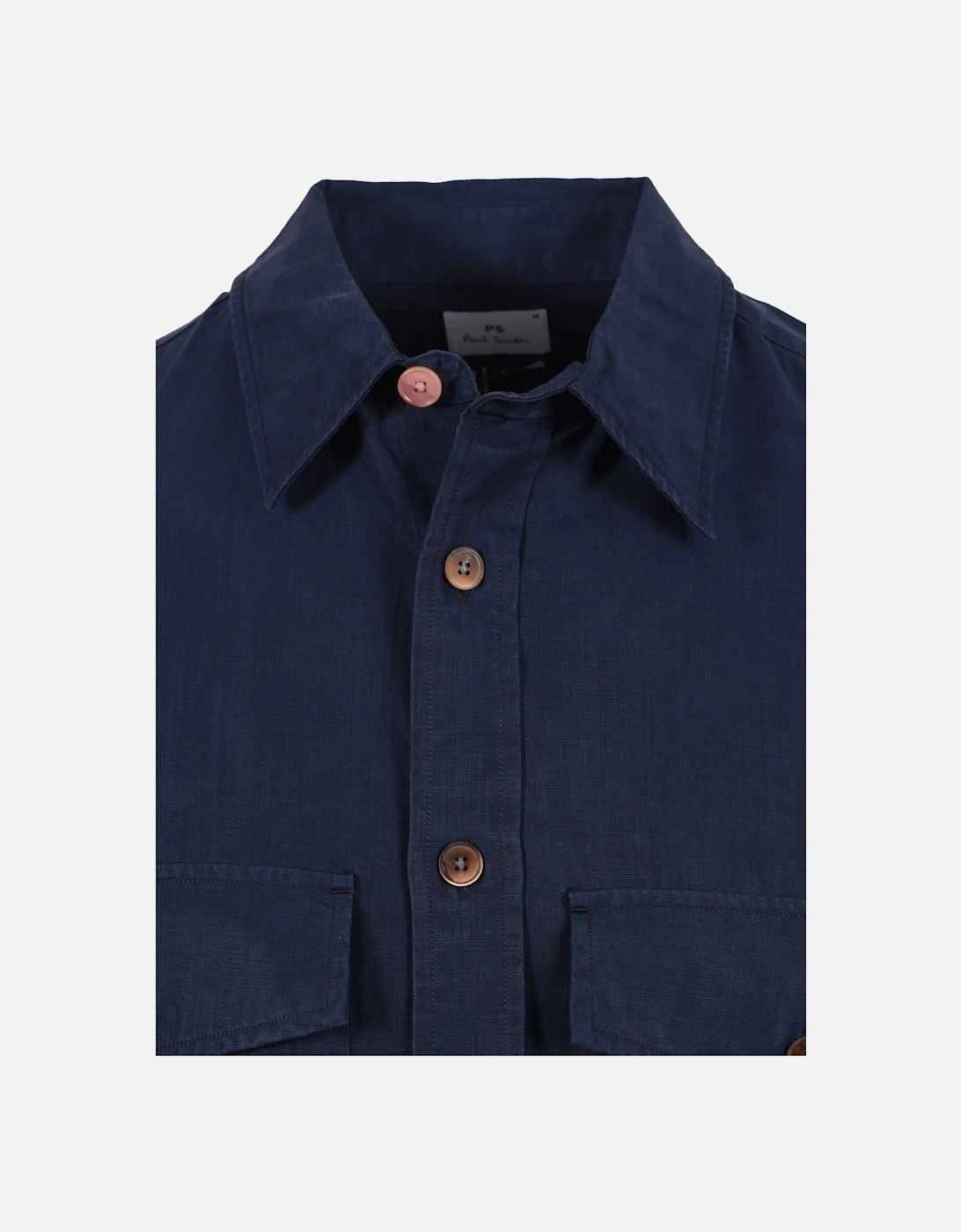 CASUAL FIT LS SHIRT NAVY