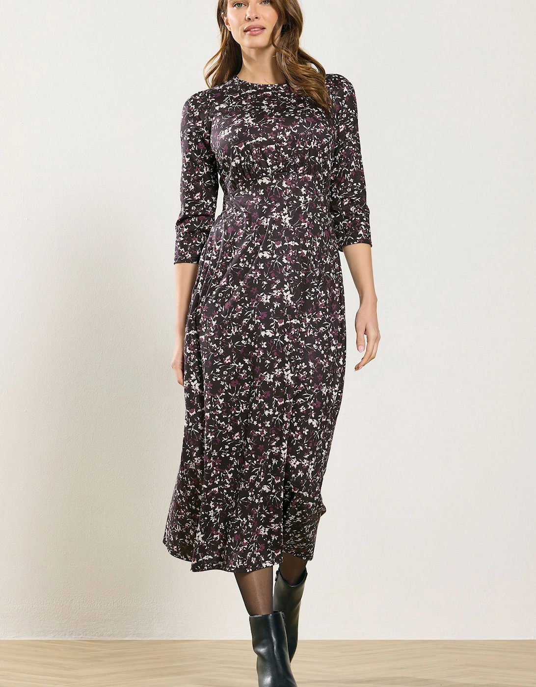 Floral Midi Dress, 2 of 1