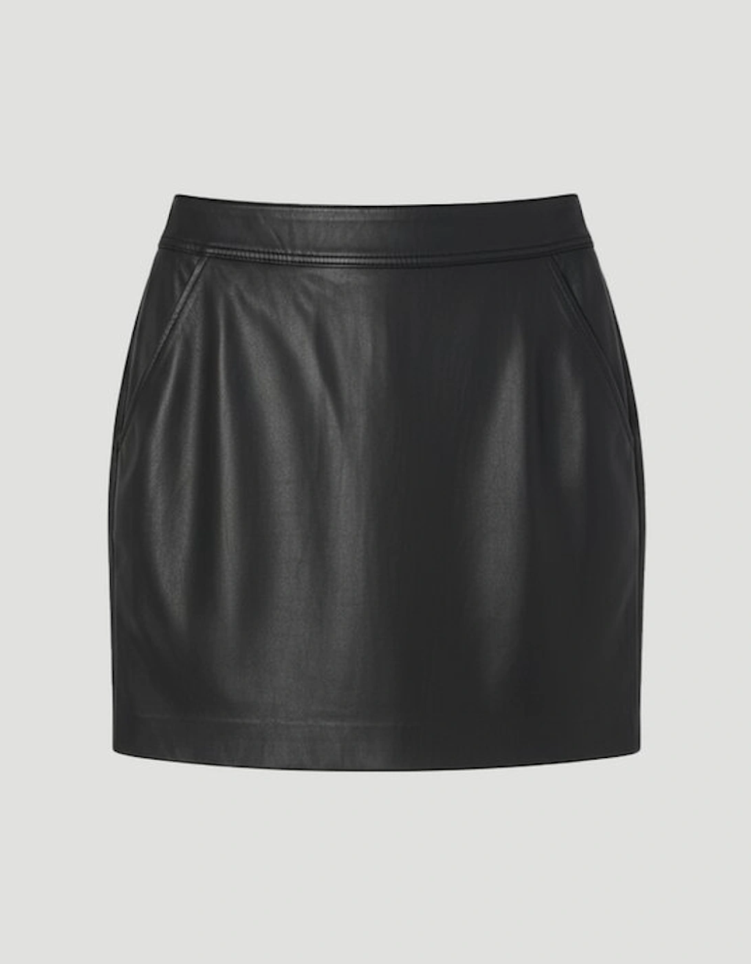 Leather Mini Skirt