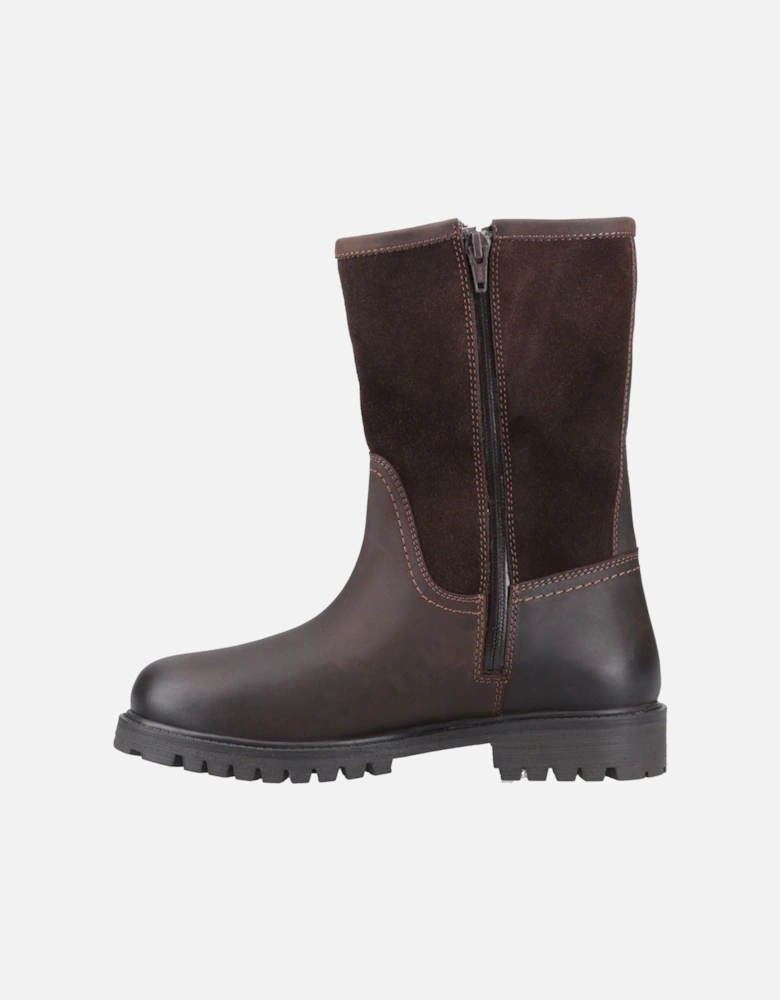 Canna Ankle Boot Leather Women's Brown Boots