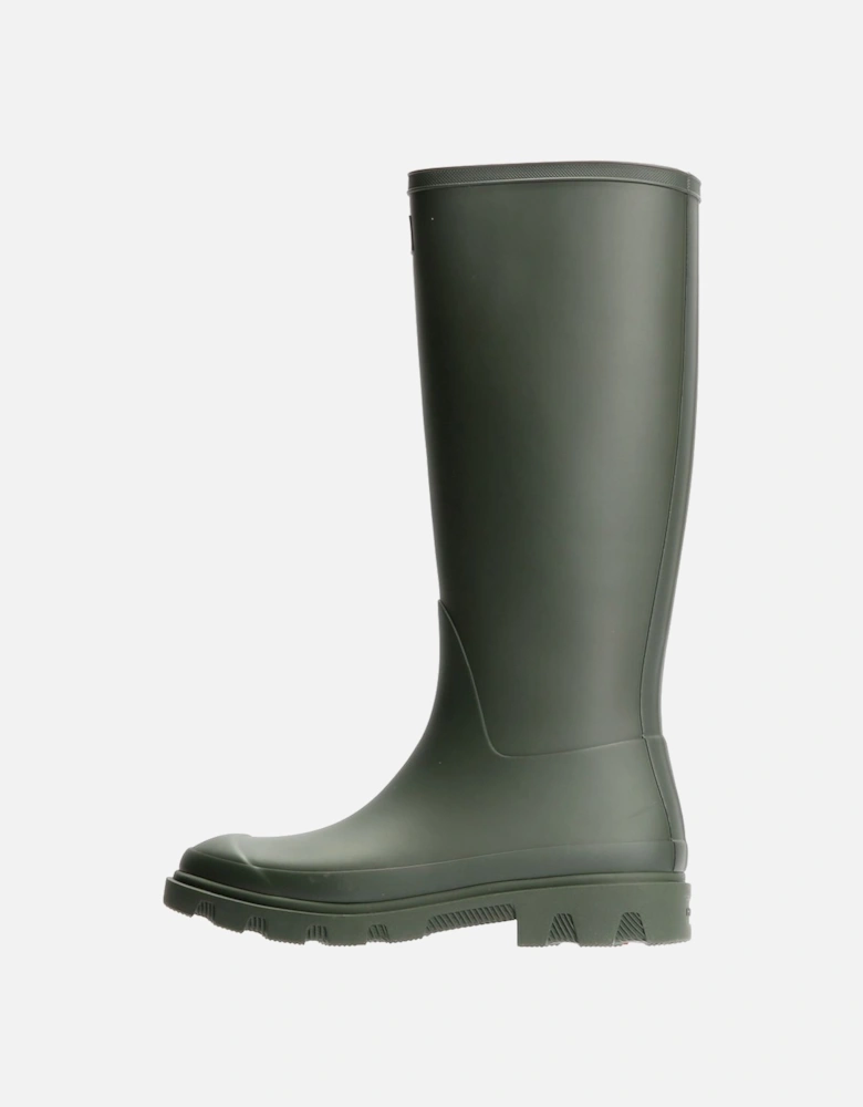 Downpour Tall Rubber Women's Olive Wellington Boots