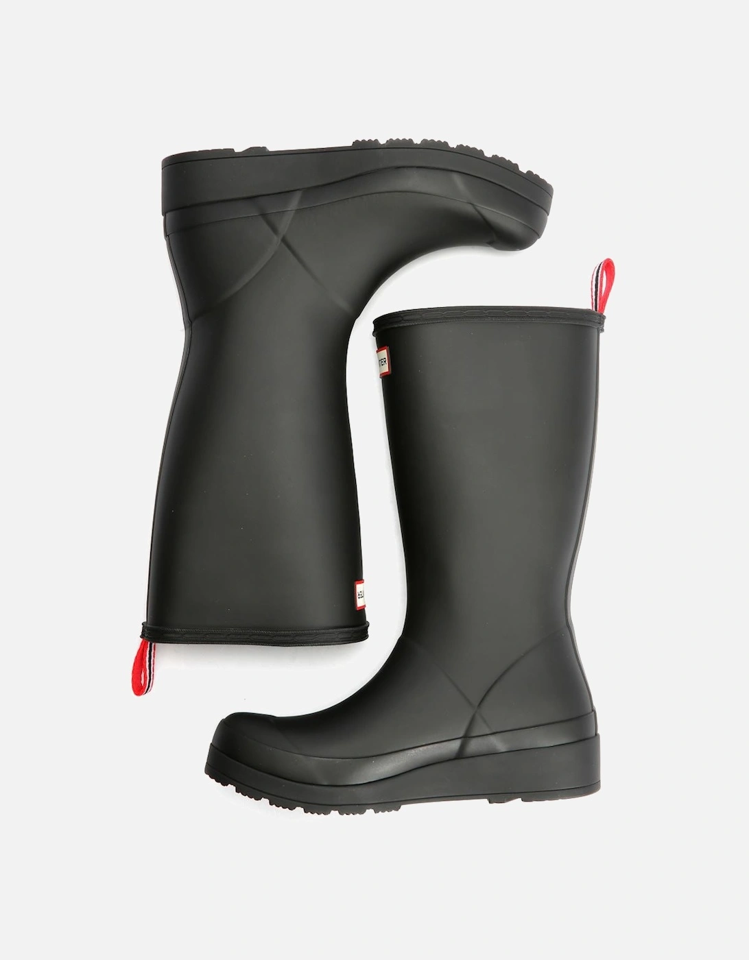 Play Tall Rubber Women's Black Wellington Boots