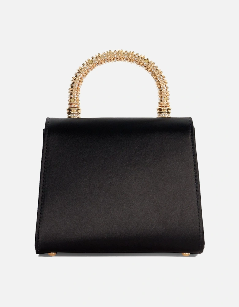 Bolenna Brooch Detail Top Handle Bag