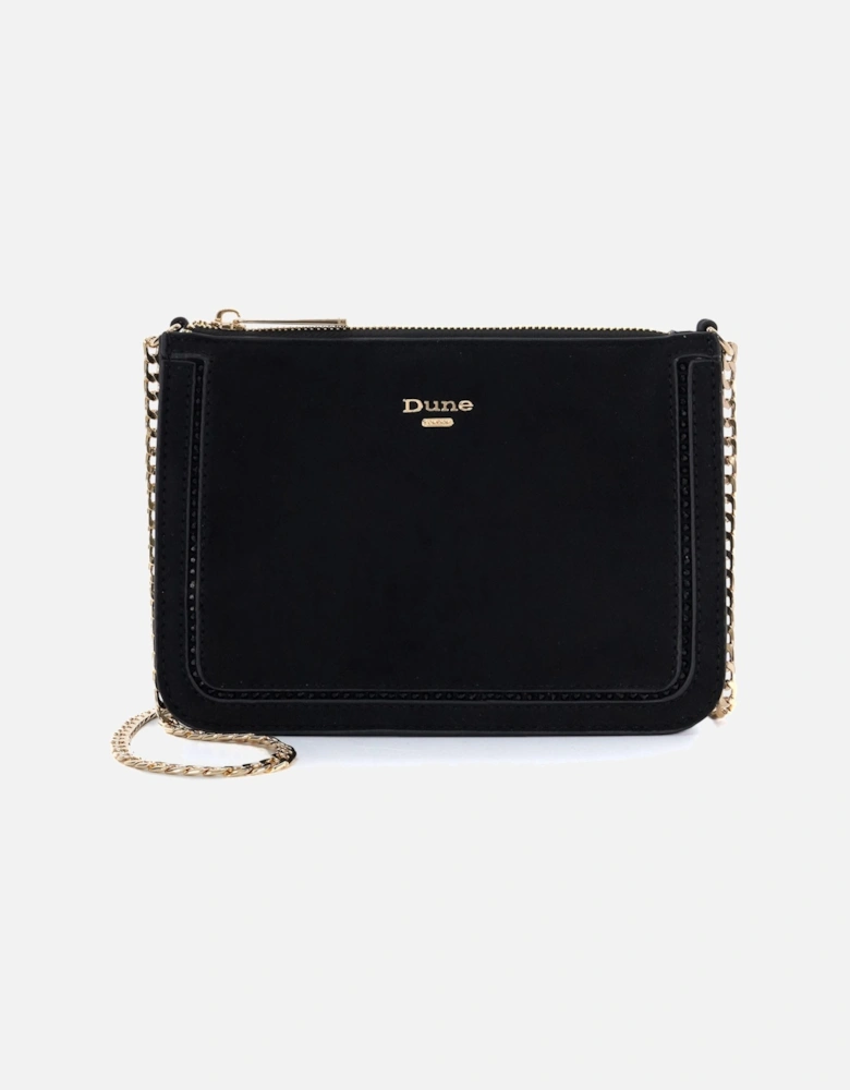 Emilyo Gold Detailed Clutch Bag