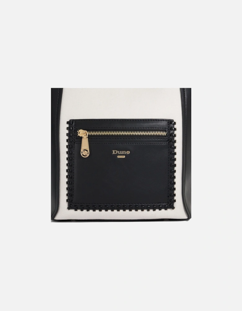 Duckie Long Handle Logo Tote Bag