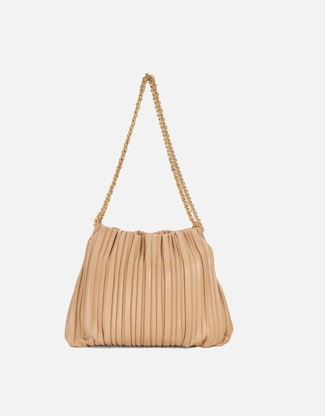 Dominic Pleated Chain Handle Bag