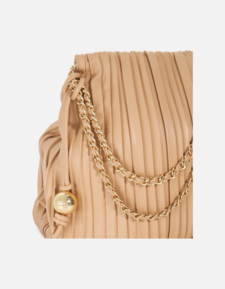 Dominic Pleated Chain Handle Bag