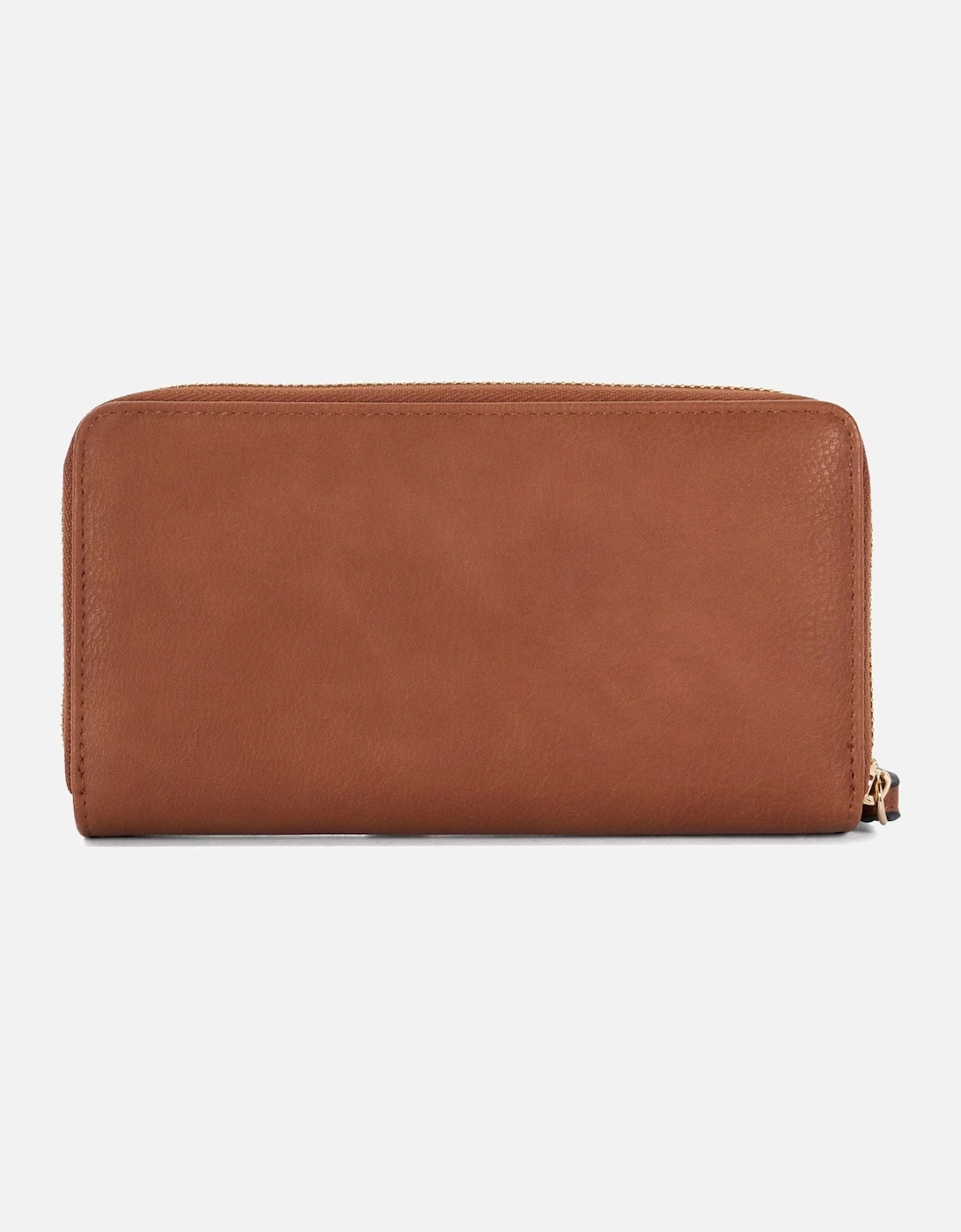 Krissyo Leopard Lined Tan Purse