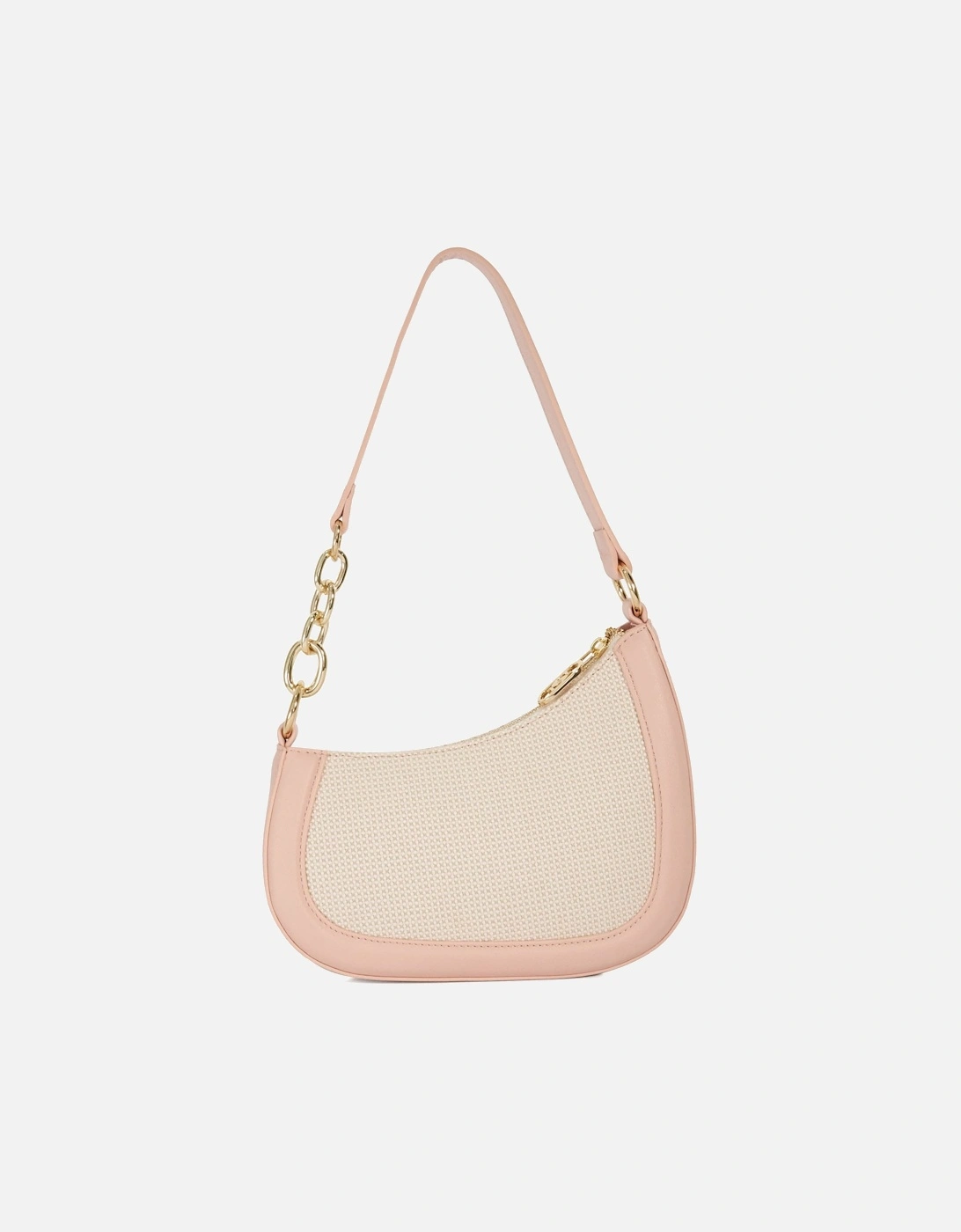 Direction Chain Detail Shoulder Bag