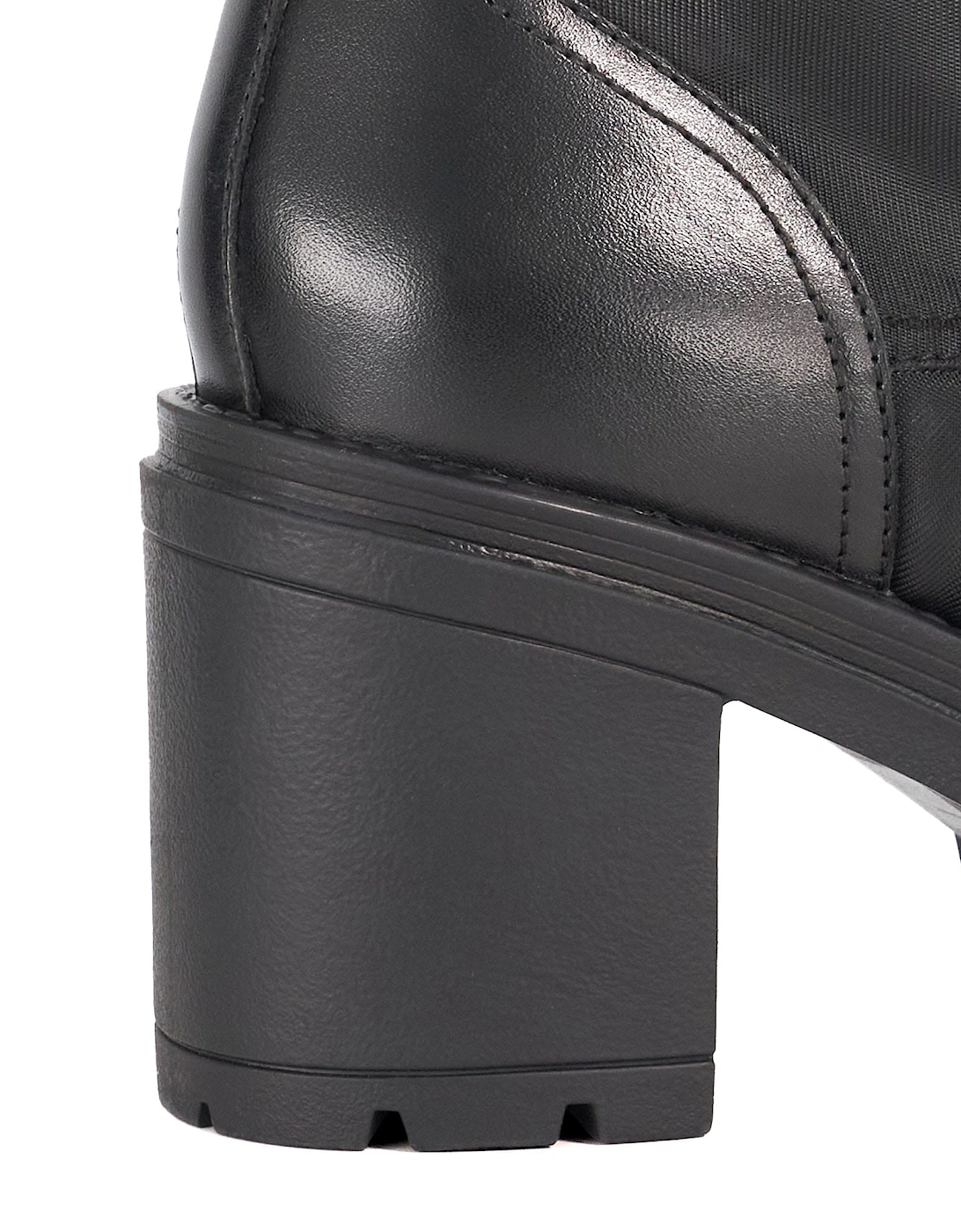 Plotting Block Heel Ankle Boots