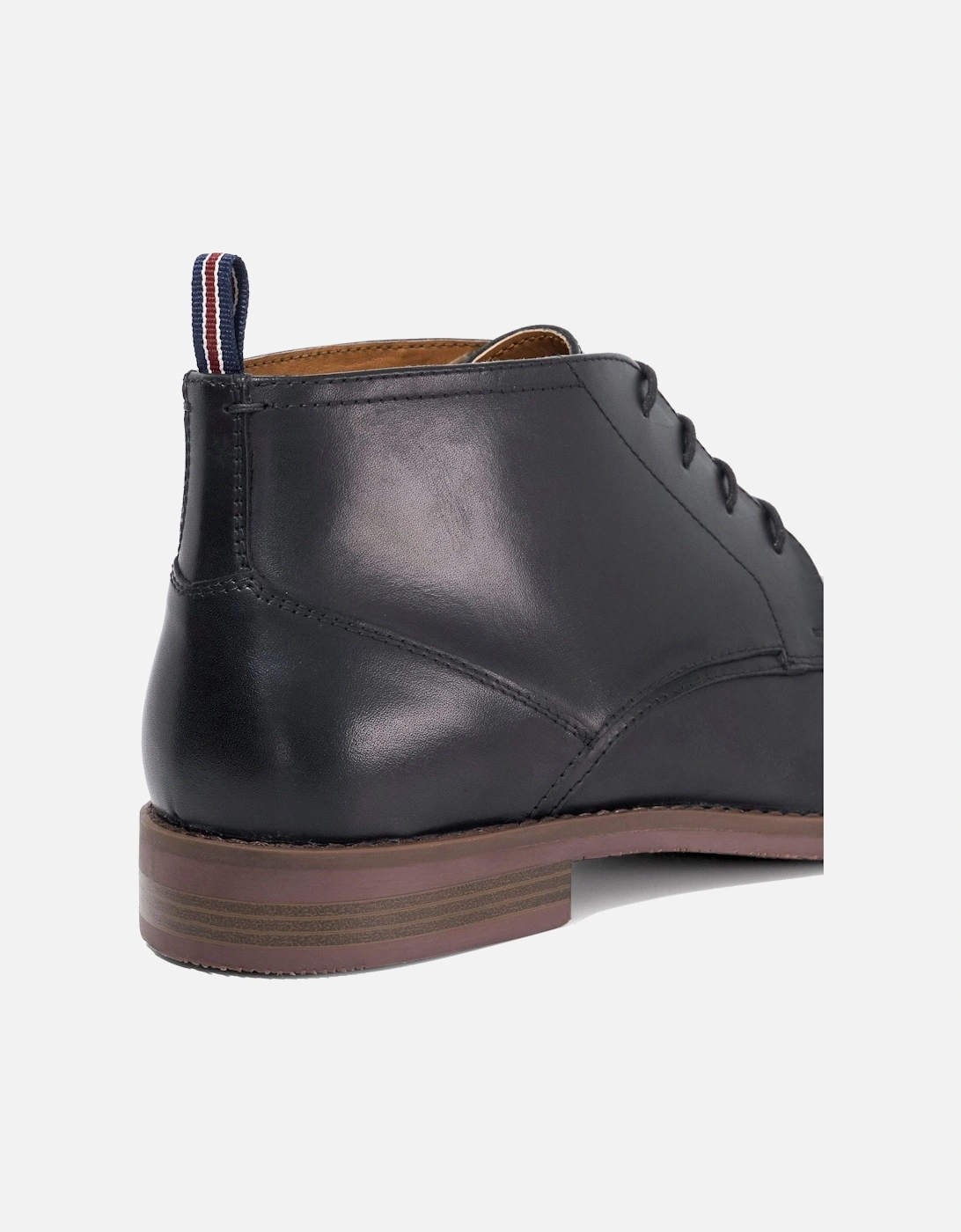 Minato Leather Lace Up Ankle Boots