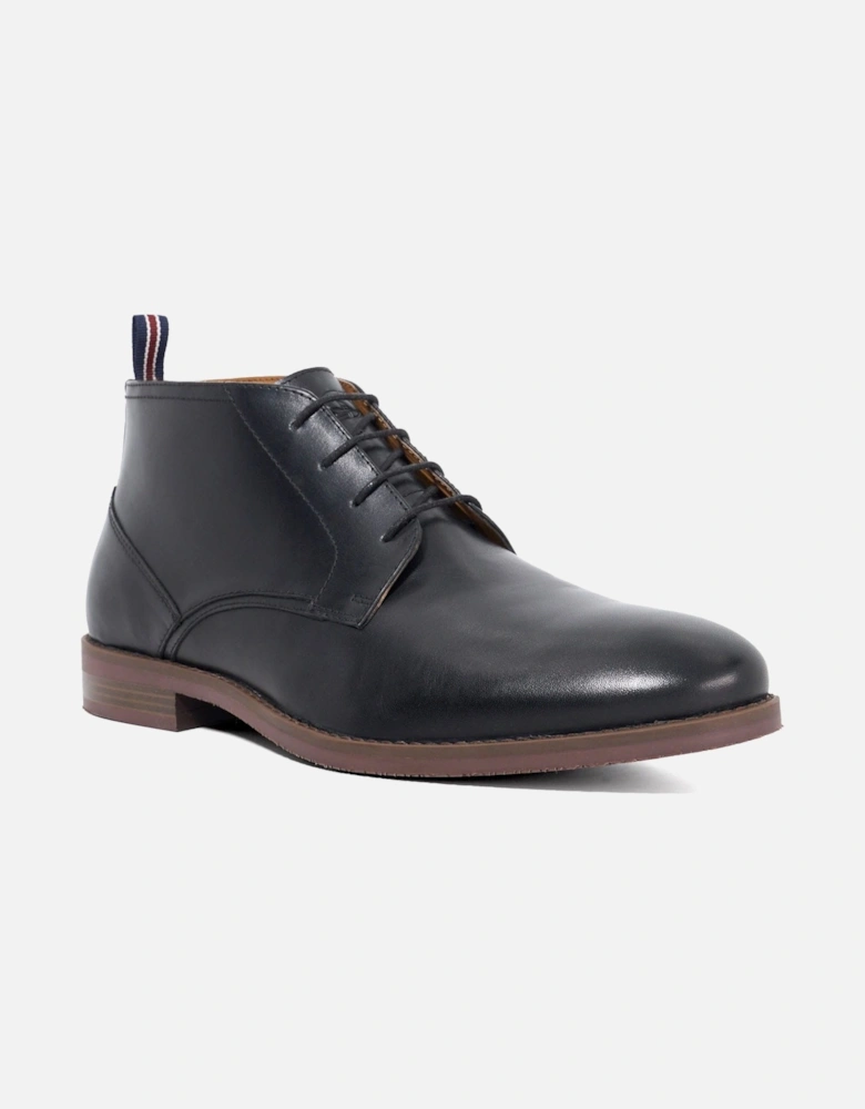 Minato Leather Lace Up Ankle Boots