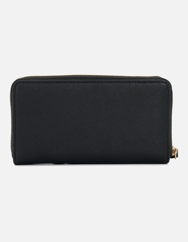 Krissyo Leopard Lined Tan Purse