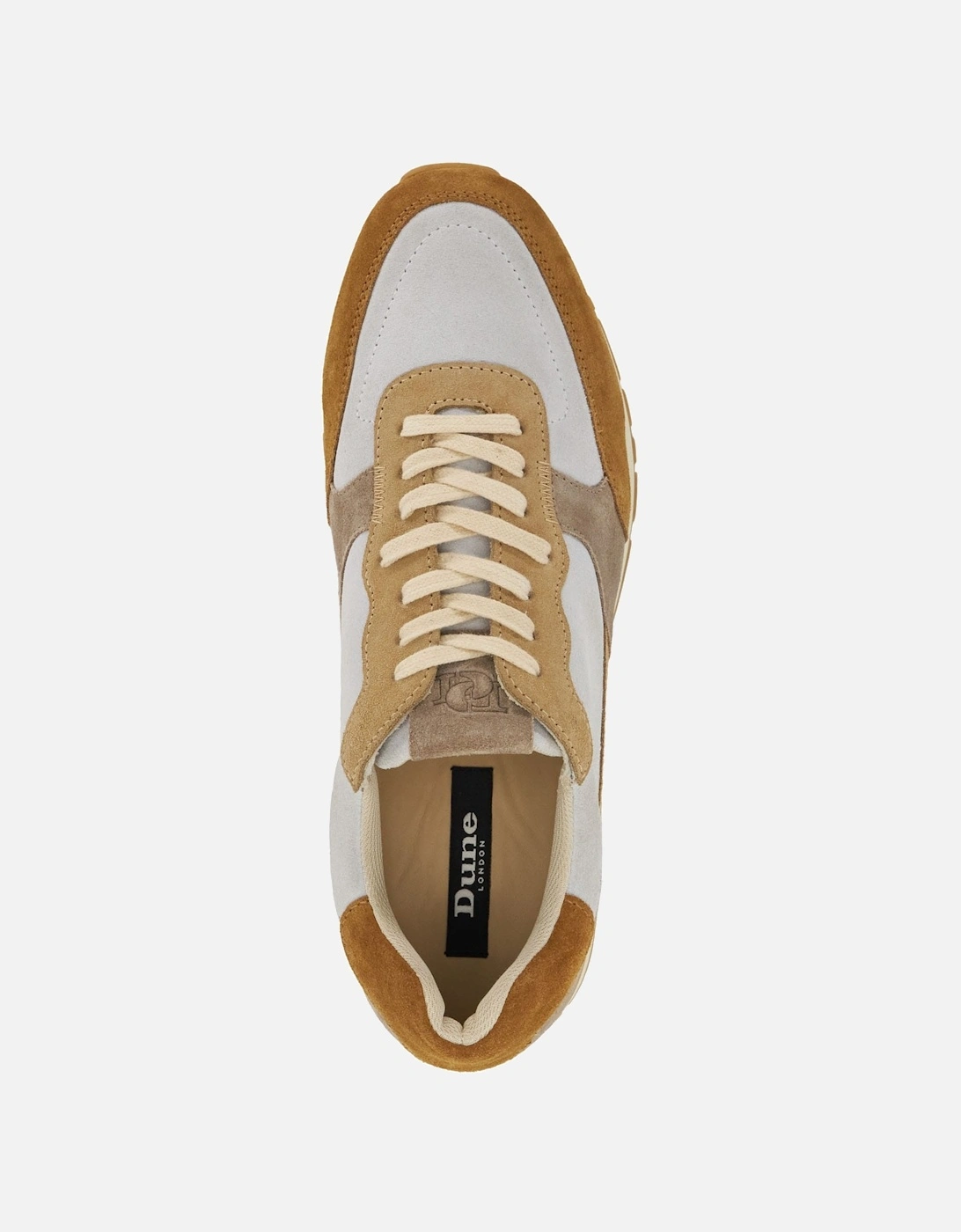 Treaty Textured Lace Up Trainers