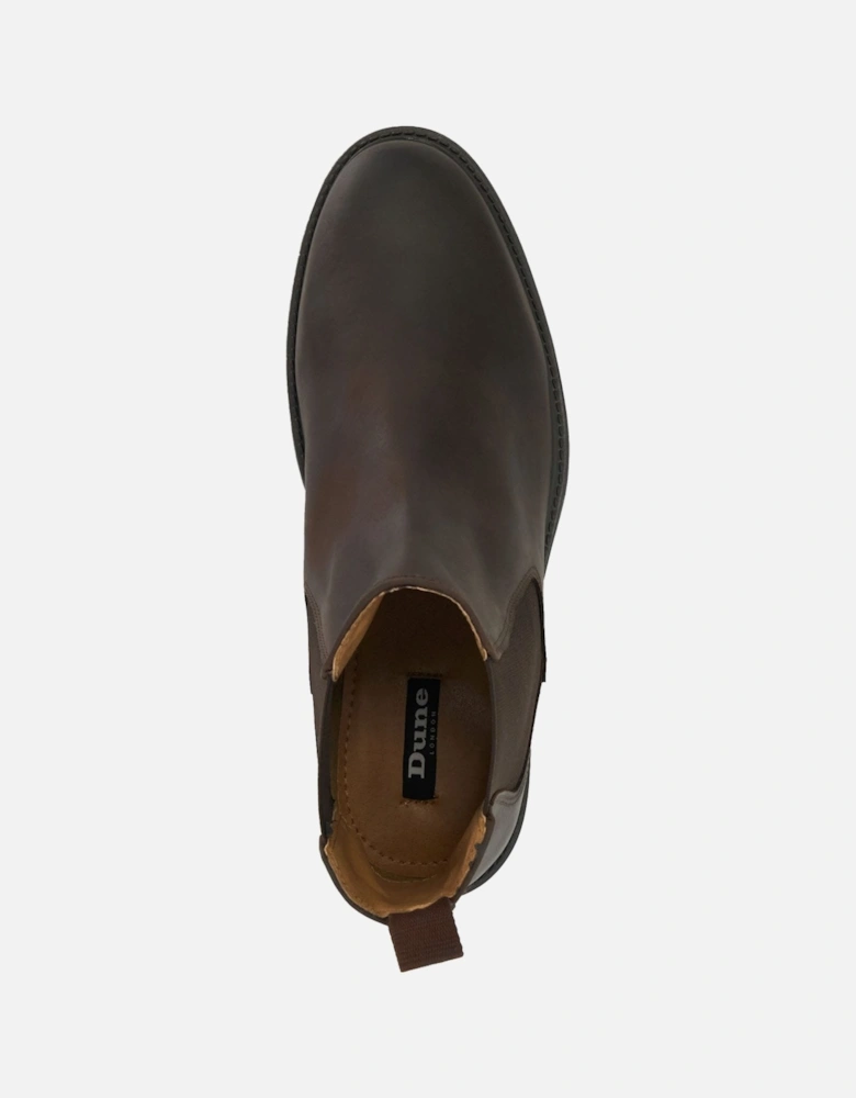 Caspian Leather Chelsea Boots