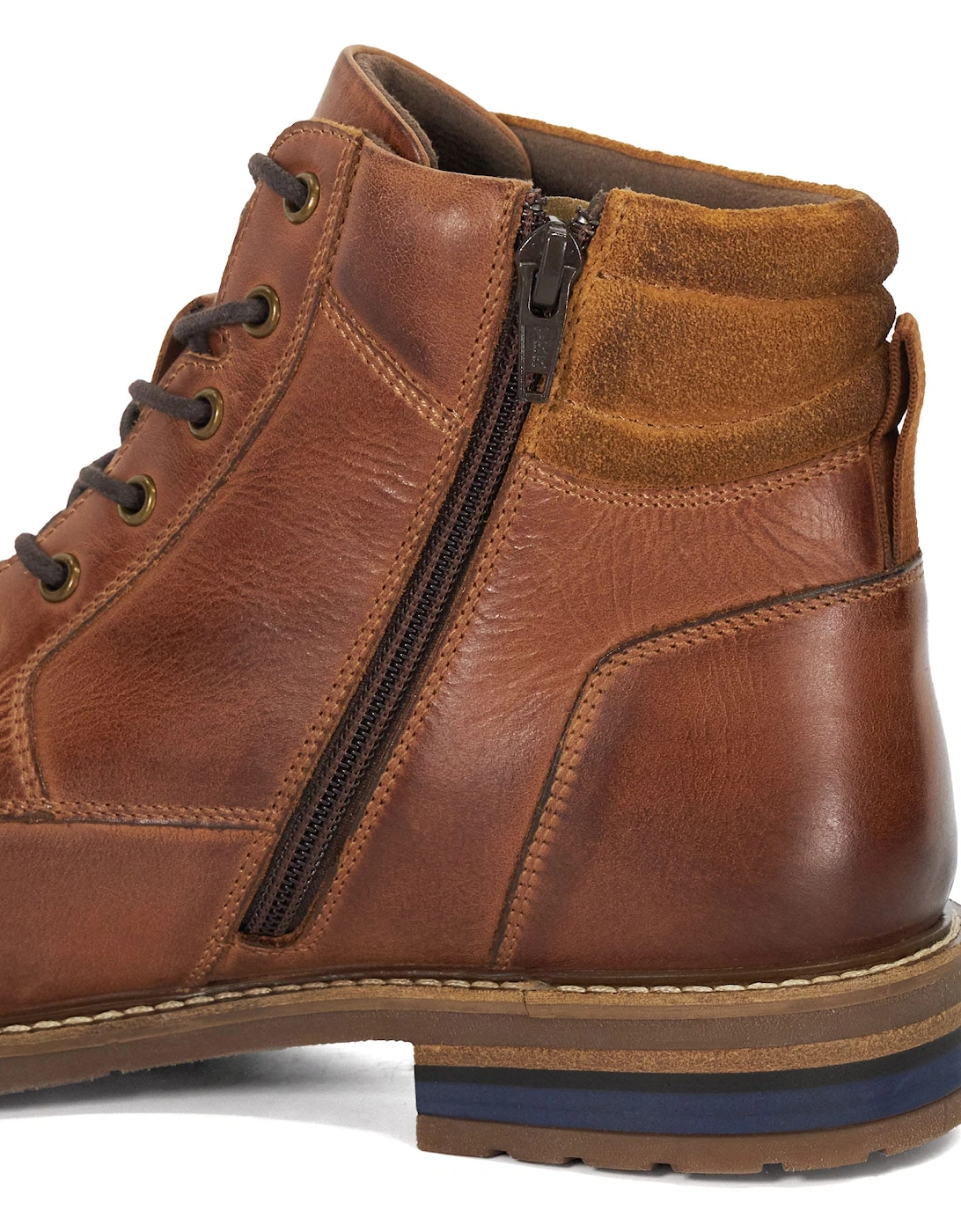 Castiel Leather Worker Boots