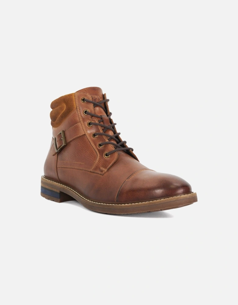 Castiel Leather Worker Boots