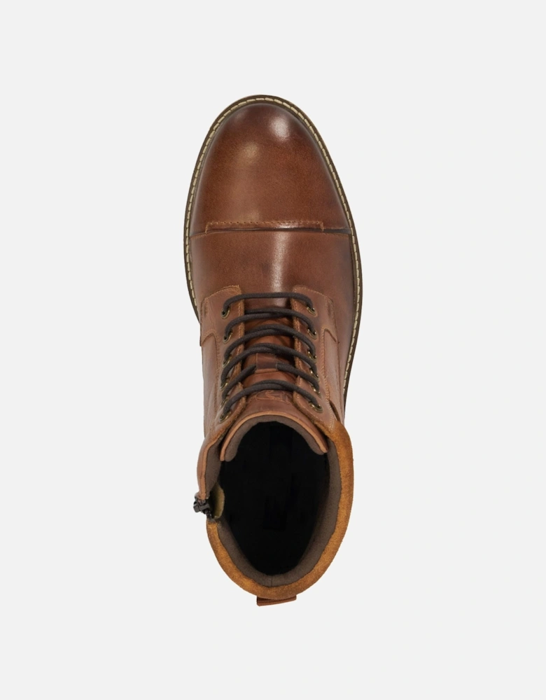 Castiel Leather Worker Boots