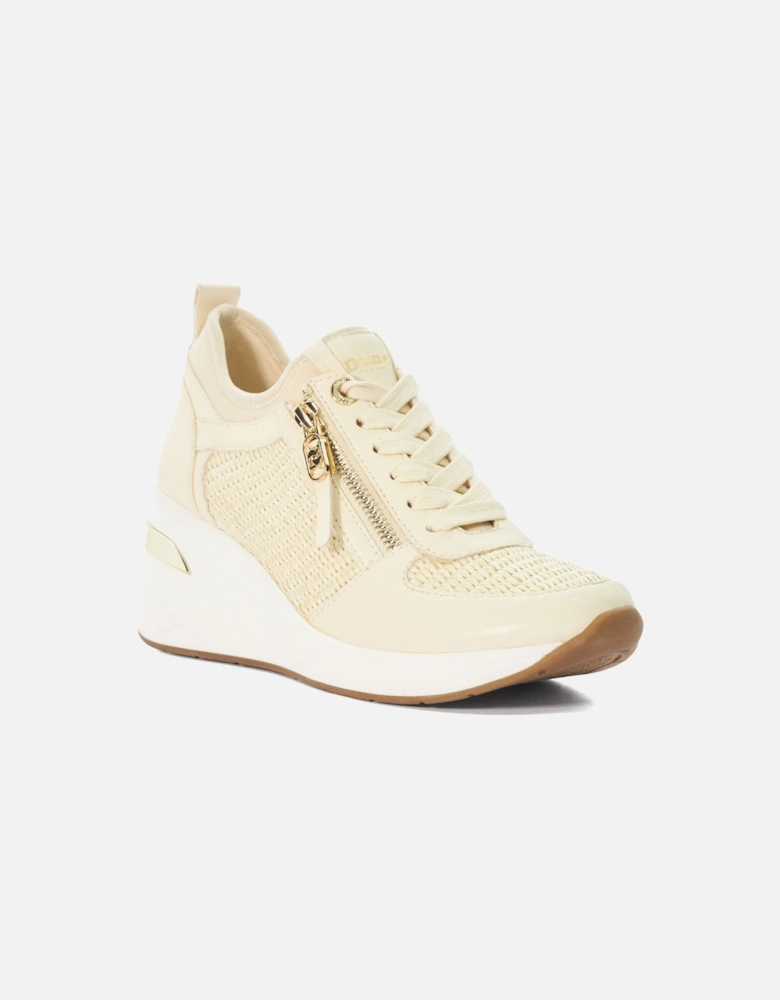 Eilin Wedge Lace Up Trainers