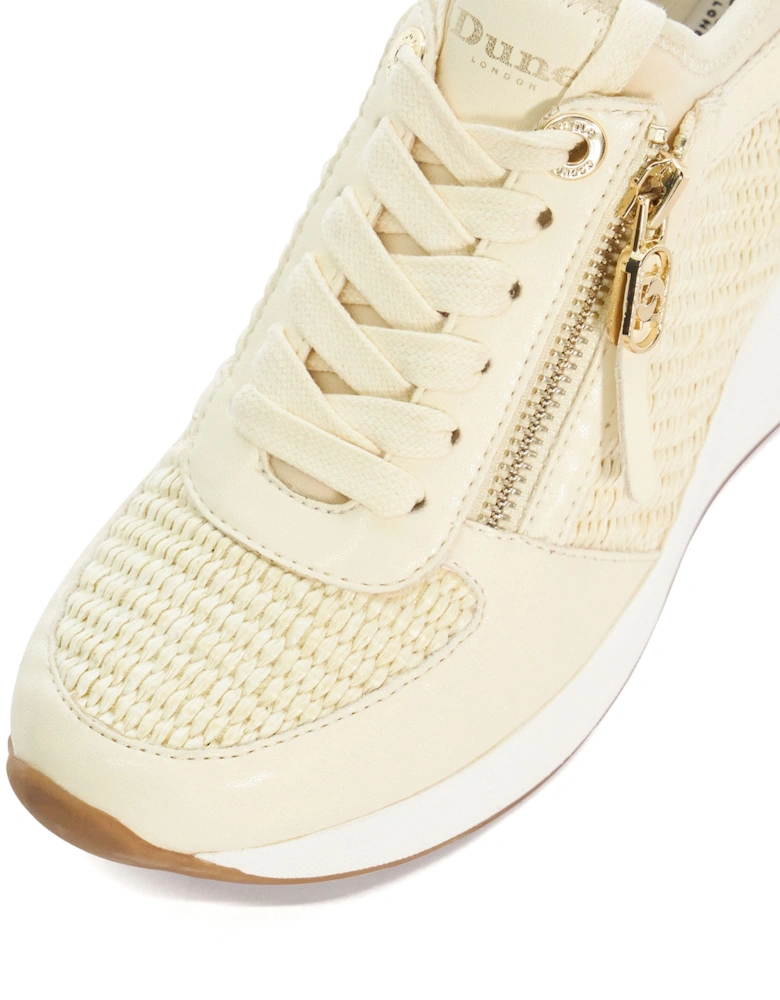 Eilin Wedge Lace Up Trainers