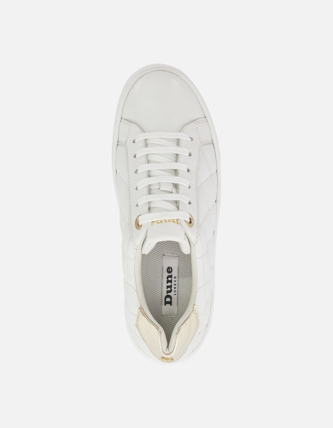 Elizas Quilted Wedge Heel Trainers