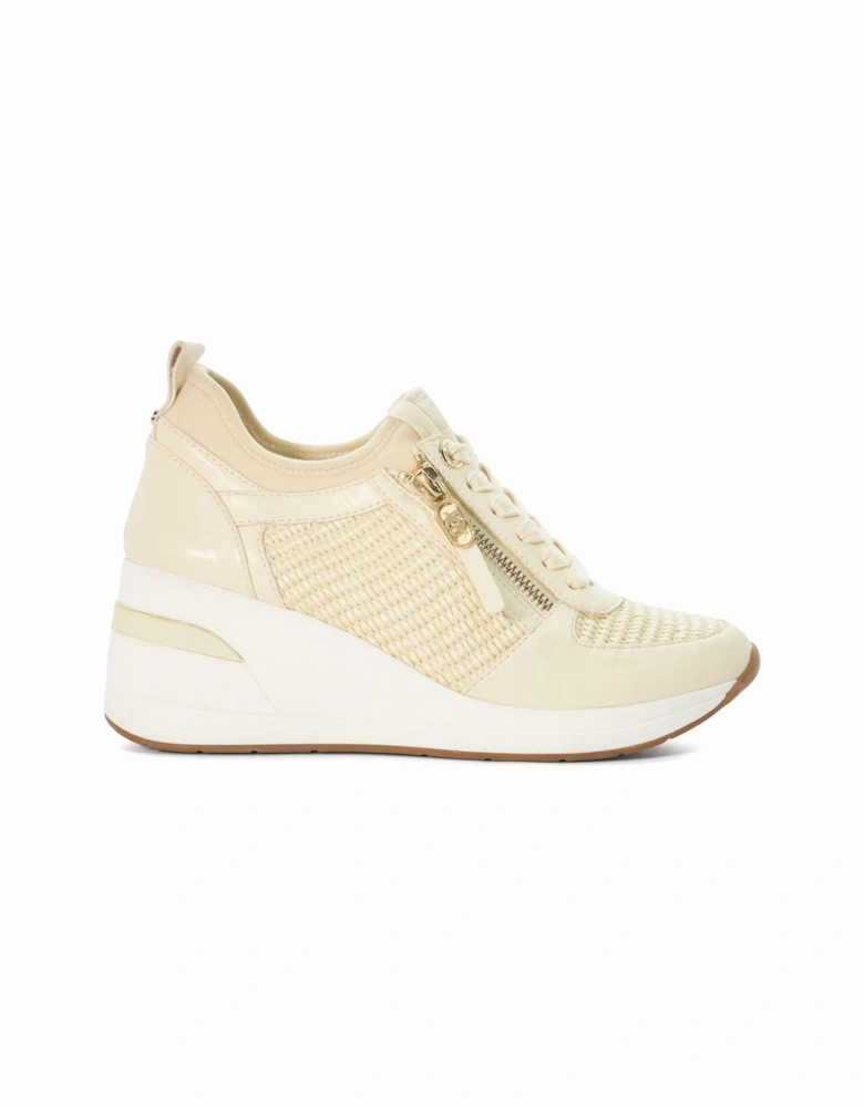 Eilin Wedge Lace Up Trainers