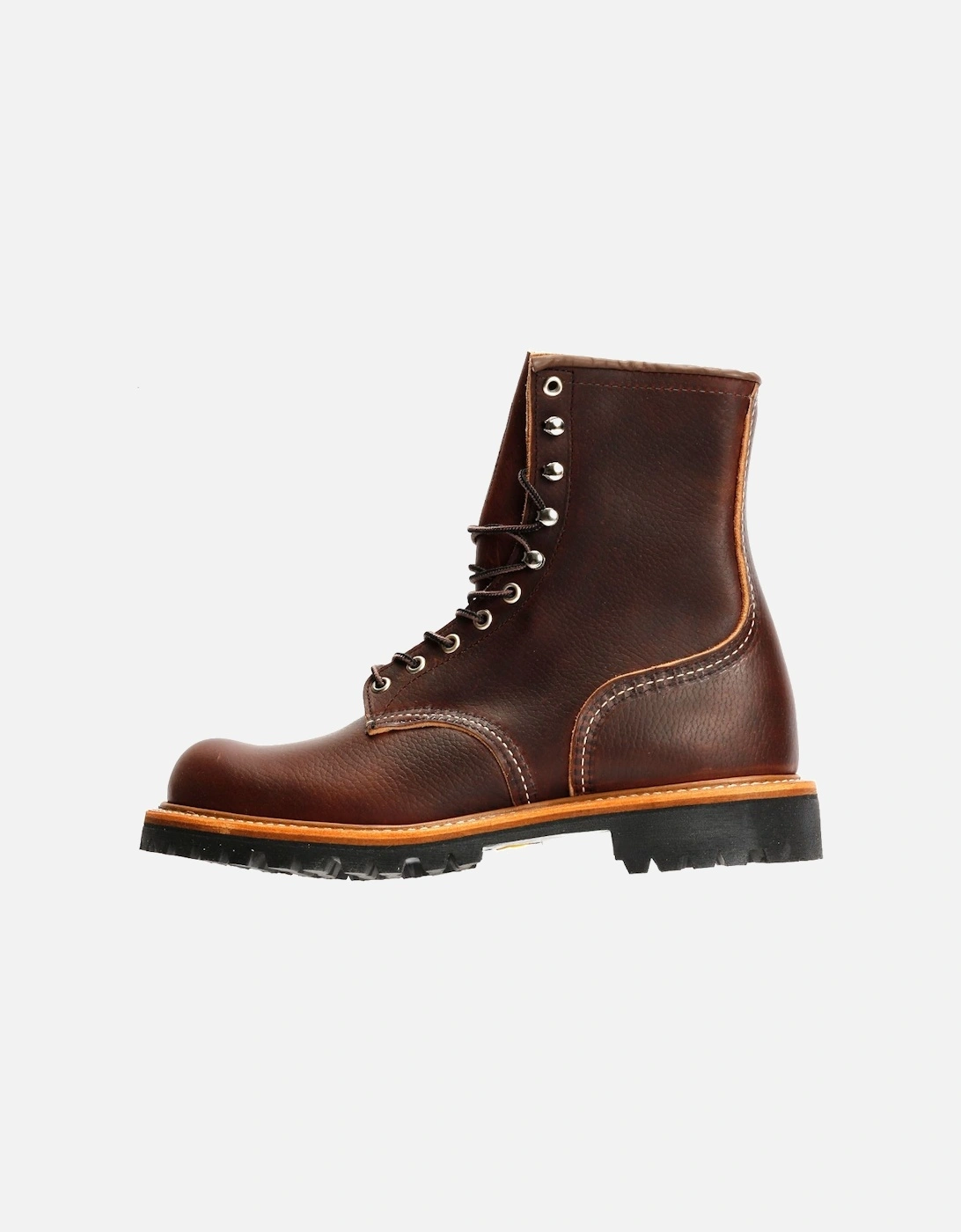 4585 8-Inch Logger Briar Oil Leather Men's Brown Boots
