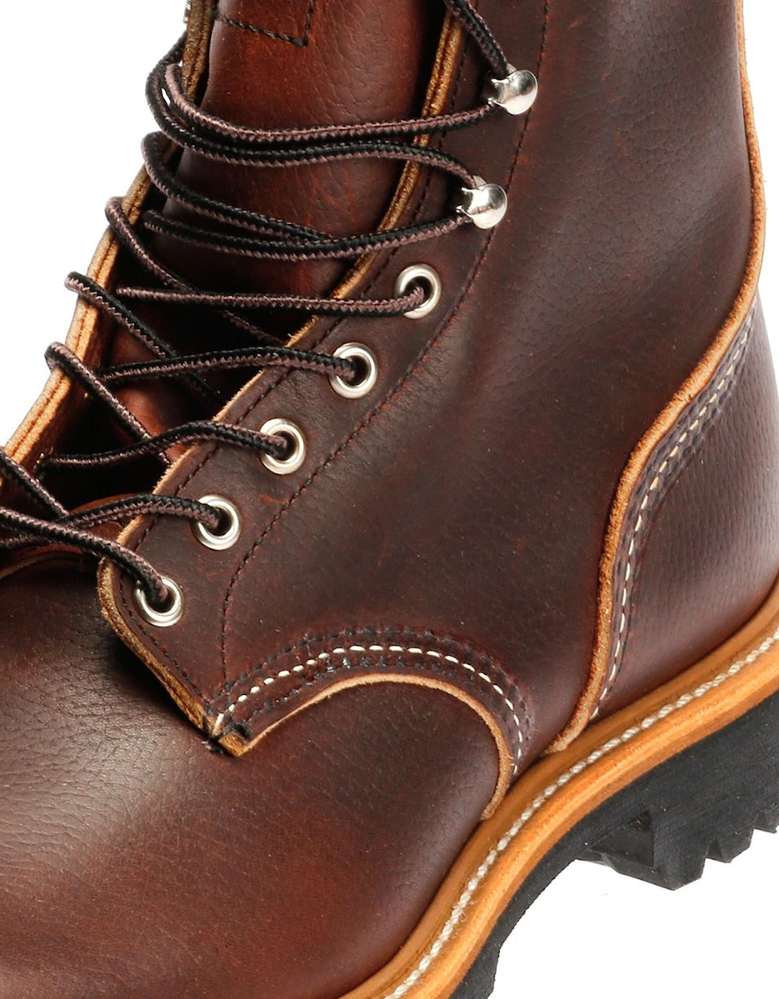 4585 8-Inch Logger Briar Oil Leather Men's Brown Boots