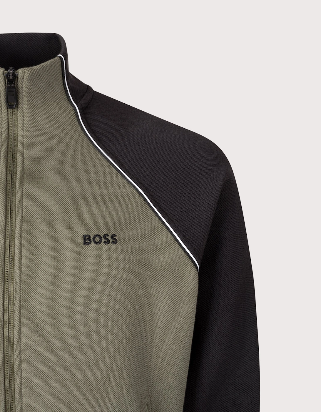 Join Skaz Zip Through Track Top