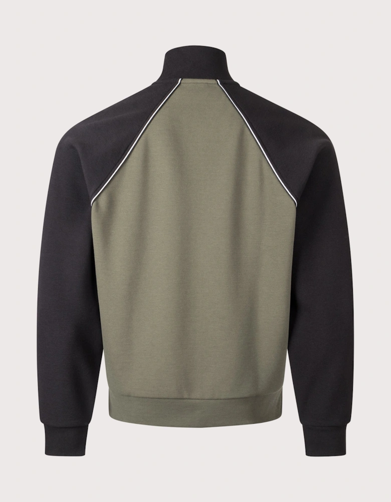 Join Skaz Zip Through Track Top