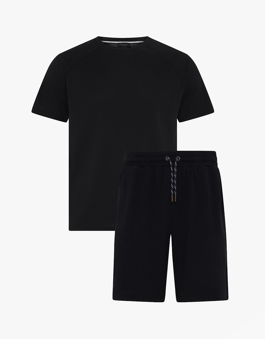 Ted Baker Men's WAFFLE Loungewear Mens Set Black - Size: 36