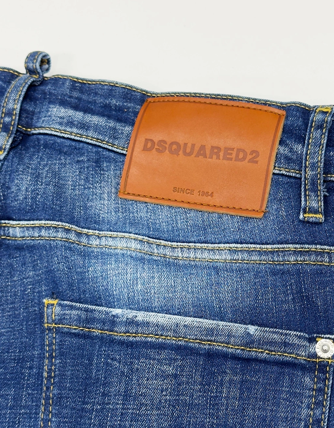 Skater Skinny Jeans in Blue