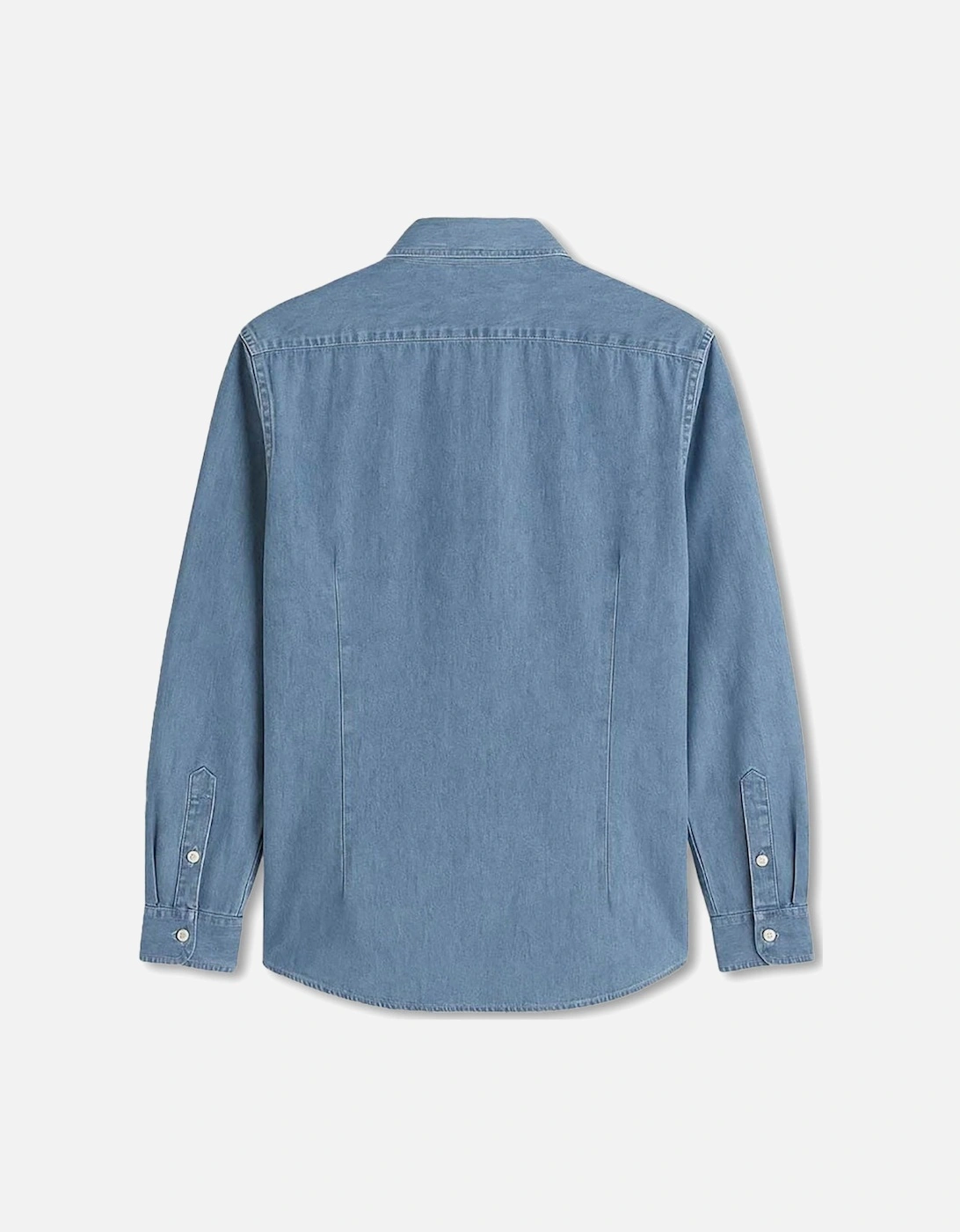 Men's Chambray Blue Shirt