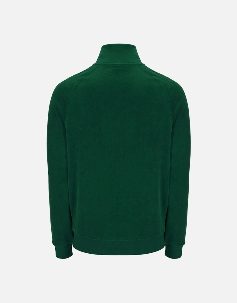 Court Velour Track Top Jacket Eden/Rhubarb