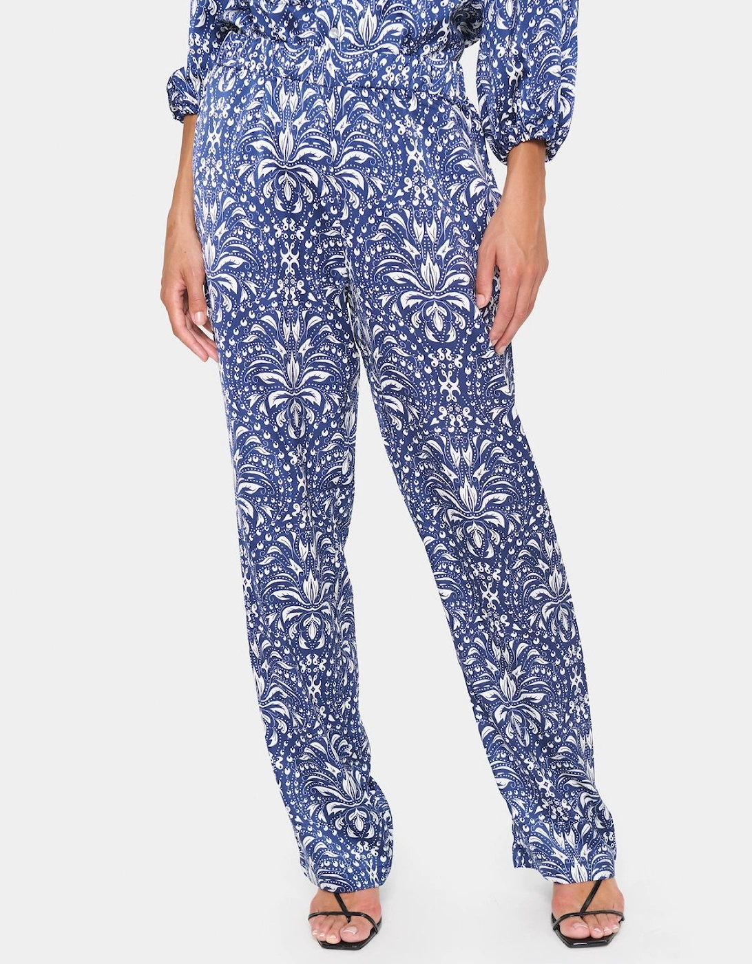 ImenaSZ High Waist Straight Leg Trousers, 2 of 1