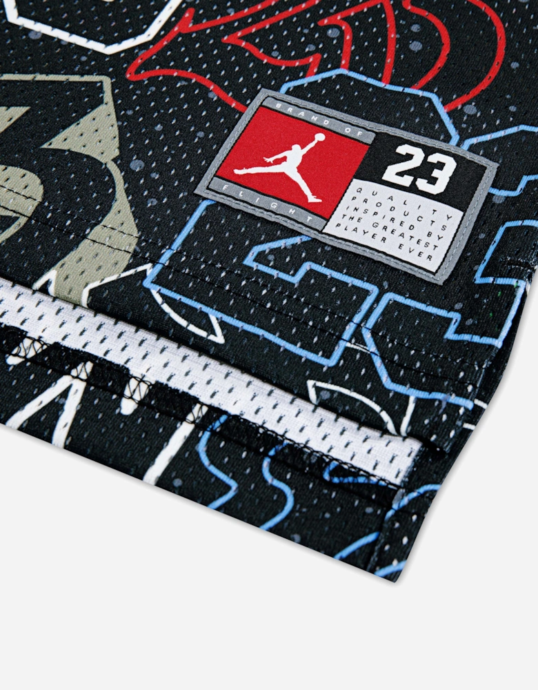 Jordan Kids 23 AOP Jersey in Black