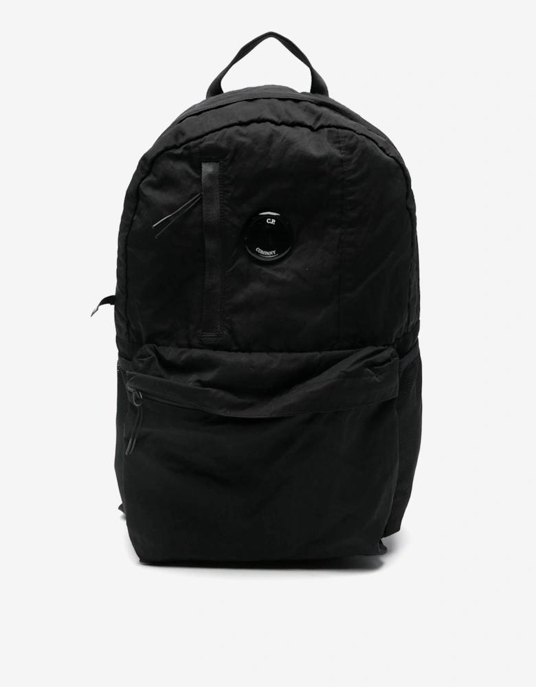 C.P. Company Boys Lens Backpack in Black (40cm)