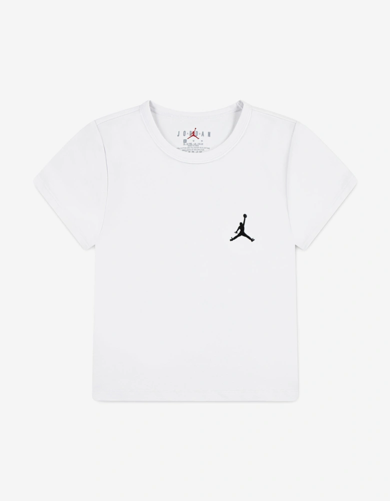 Jordan Girls Brooklyn Essential T-Shirt in White