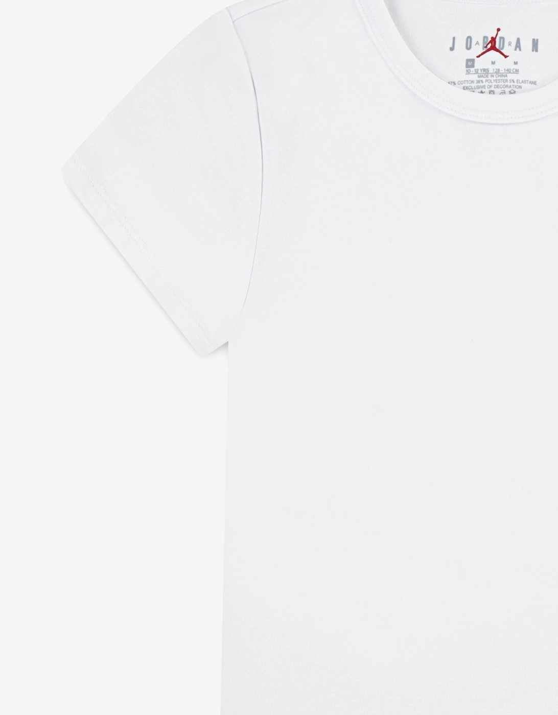 Jordan Girls Brooklyn Essential T-Shirt in White