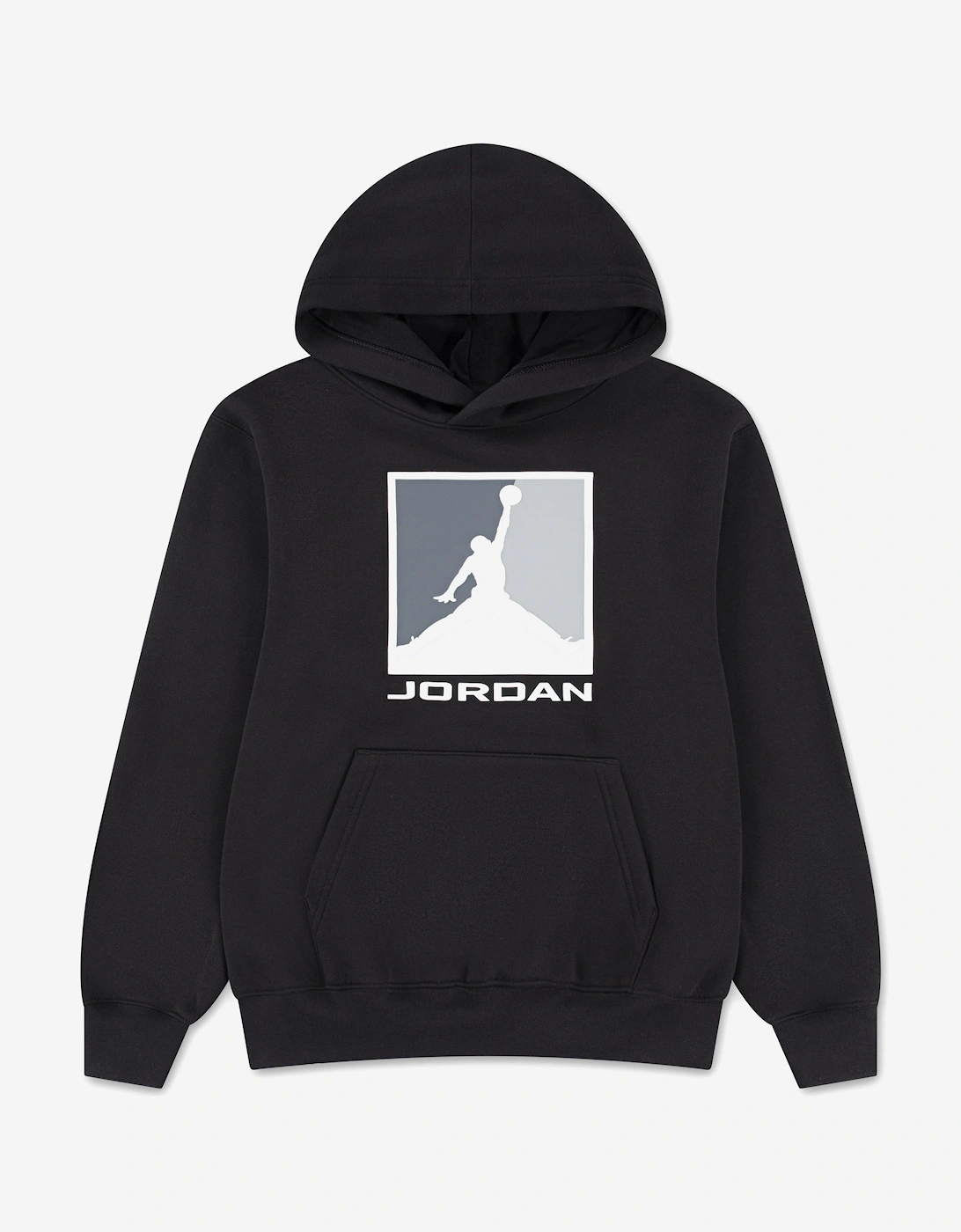 Boy's Jordan Boys MJ Essential Fleece Baseline Hoodie in Black - Size: 10 - 12 yrs