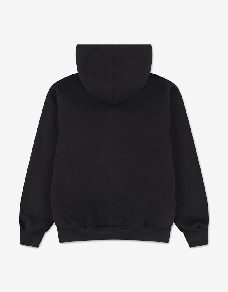 Jordan Boys MJ Essential Fleece Baseline Hoodie in Black