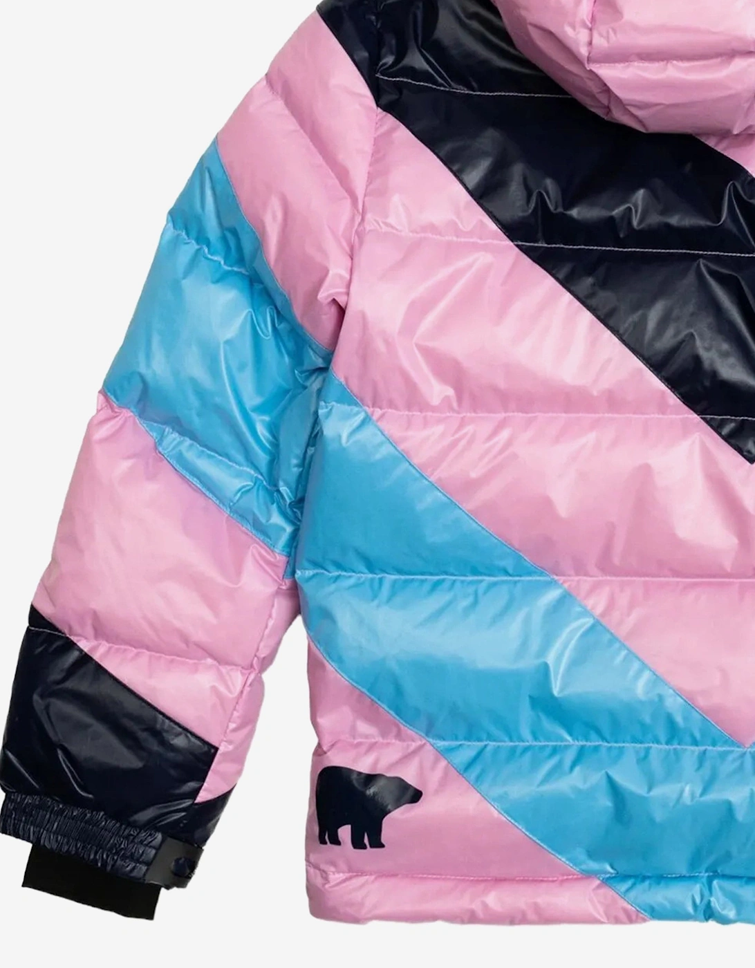 Girls Down Padded Super Mojo Ski Jacket in Multicolour