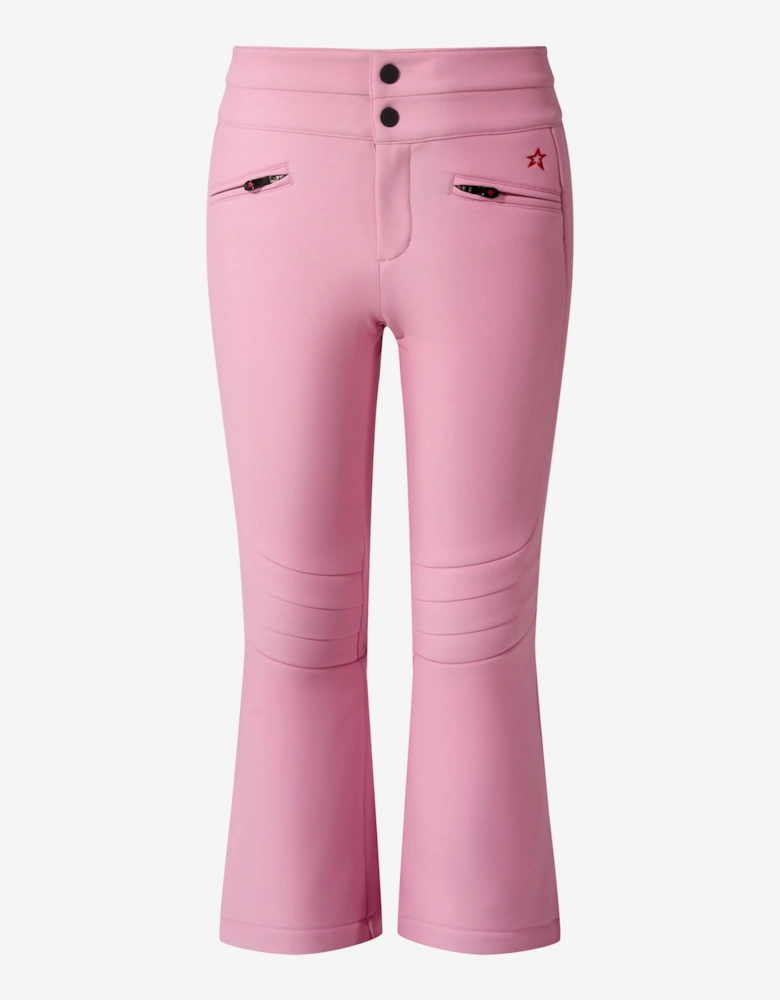 Girls High-Waist Aurora Flare Ski Pants In Pink