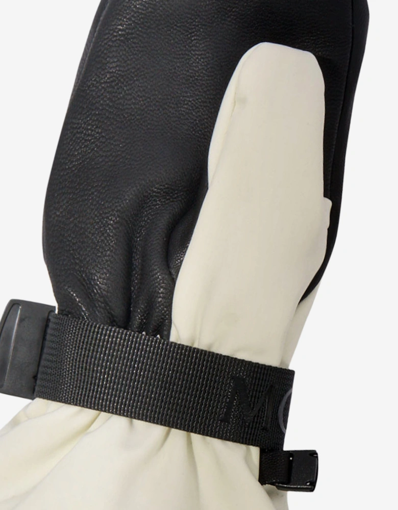 Kids Davos Ski Mittens in Ivory